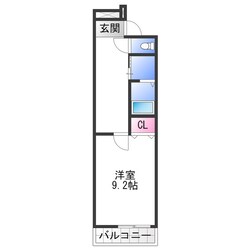 フジパレス北野田Ⅰ番館の物件間取画像